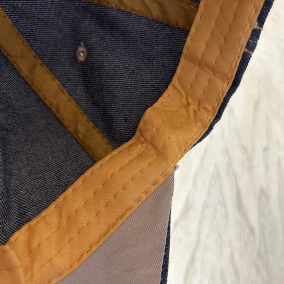 Rhinestone Baseball Hat Blue Denim with Studs Distressed Bling Cap “Queen” Y2K - Picture 11 of 13